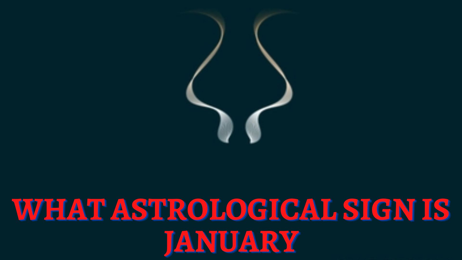 What Astrological Sign Is January - With Personality Traits