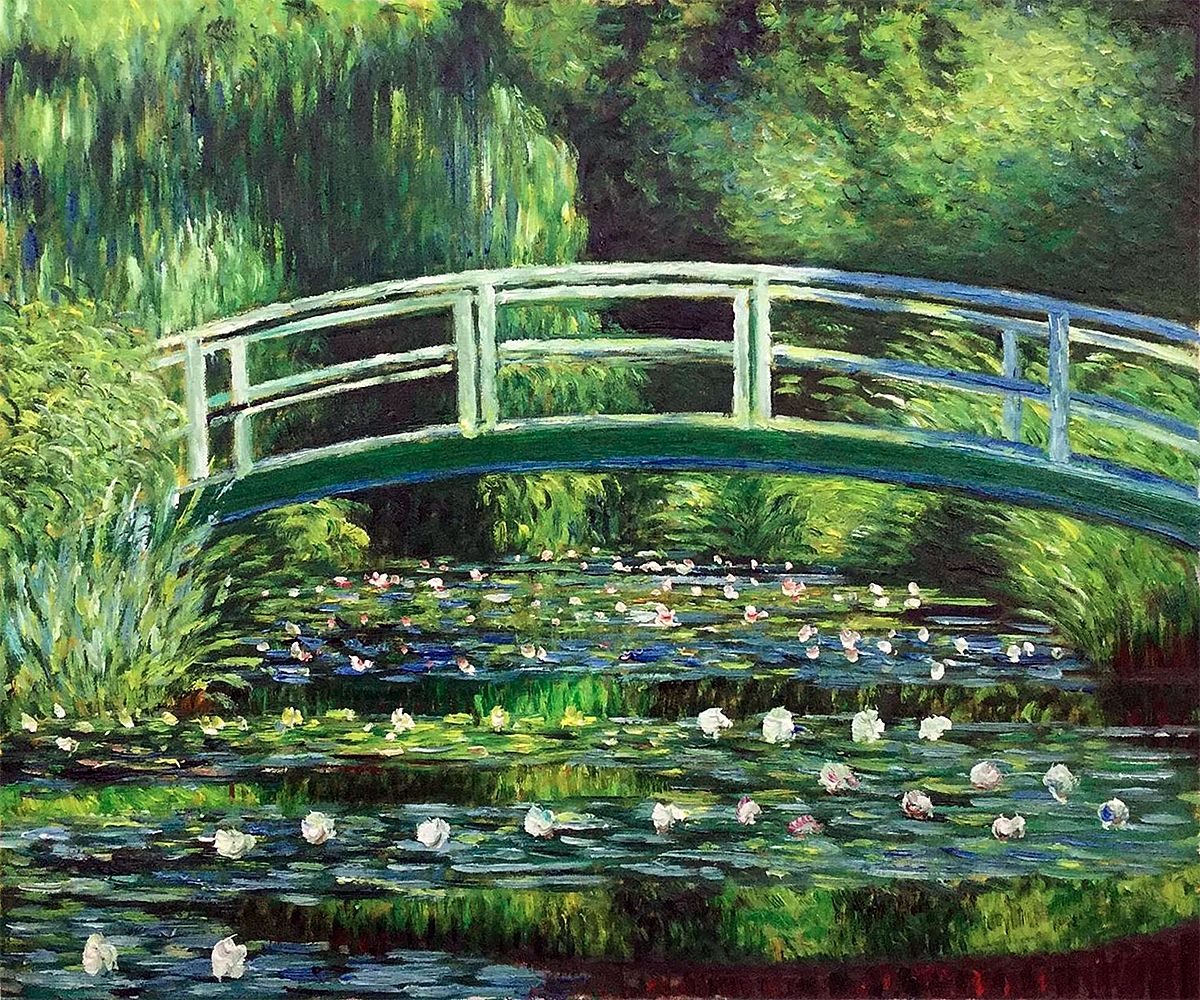 A Painting Of a Bridge